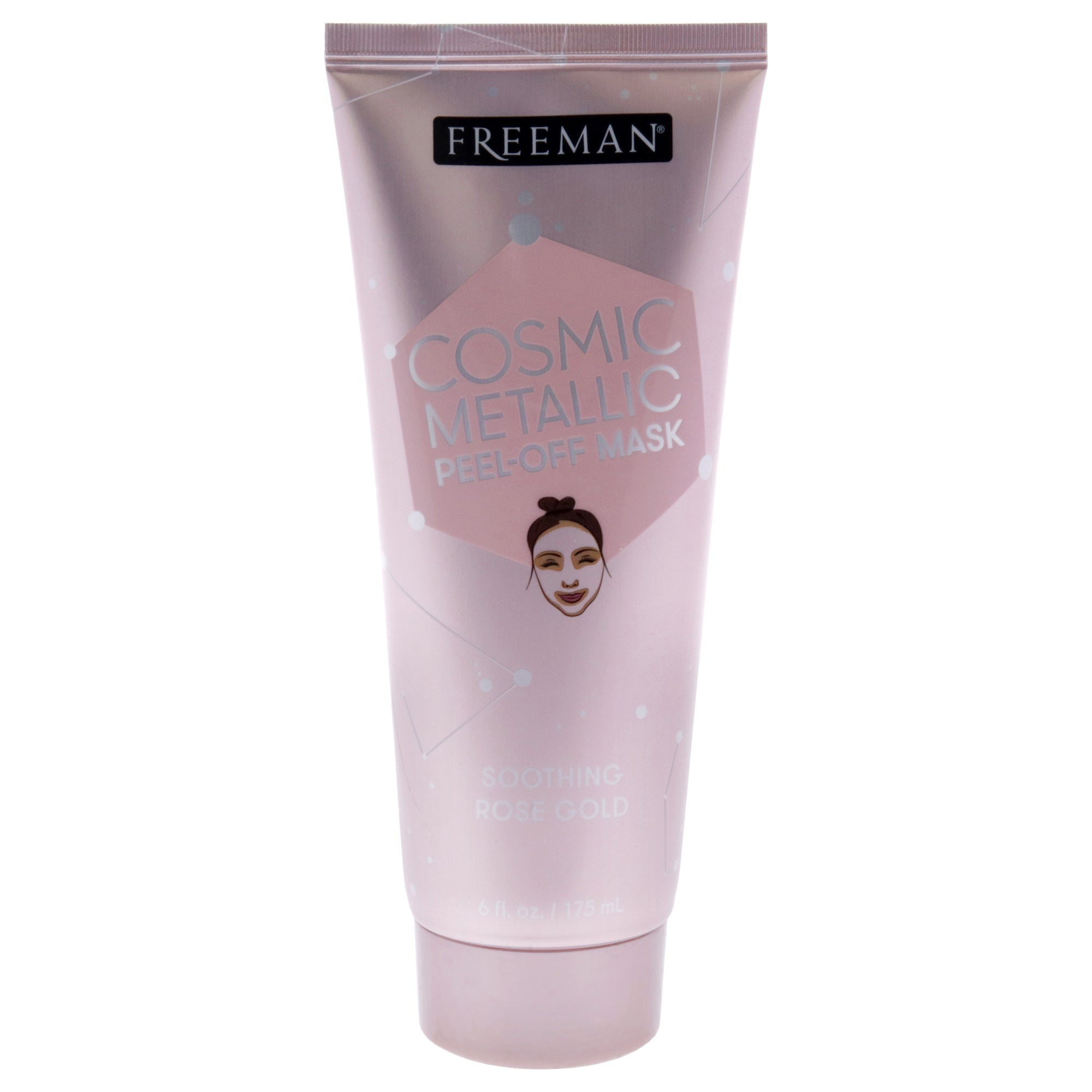 Freeman Cosmic Metallic Peel-Off Mask - Soothing Rose Gold -Thefragrancemart.com