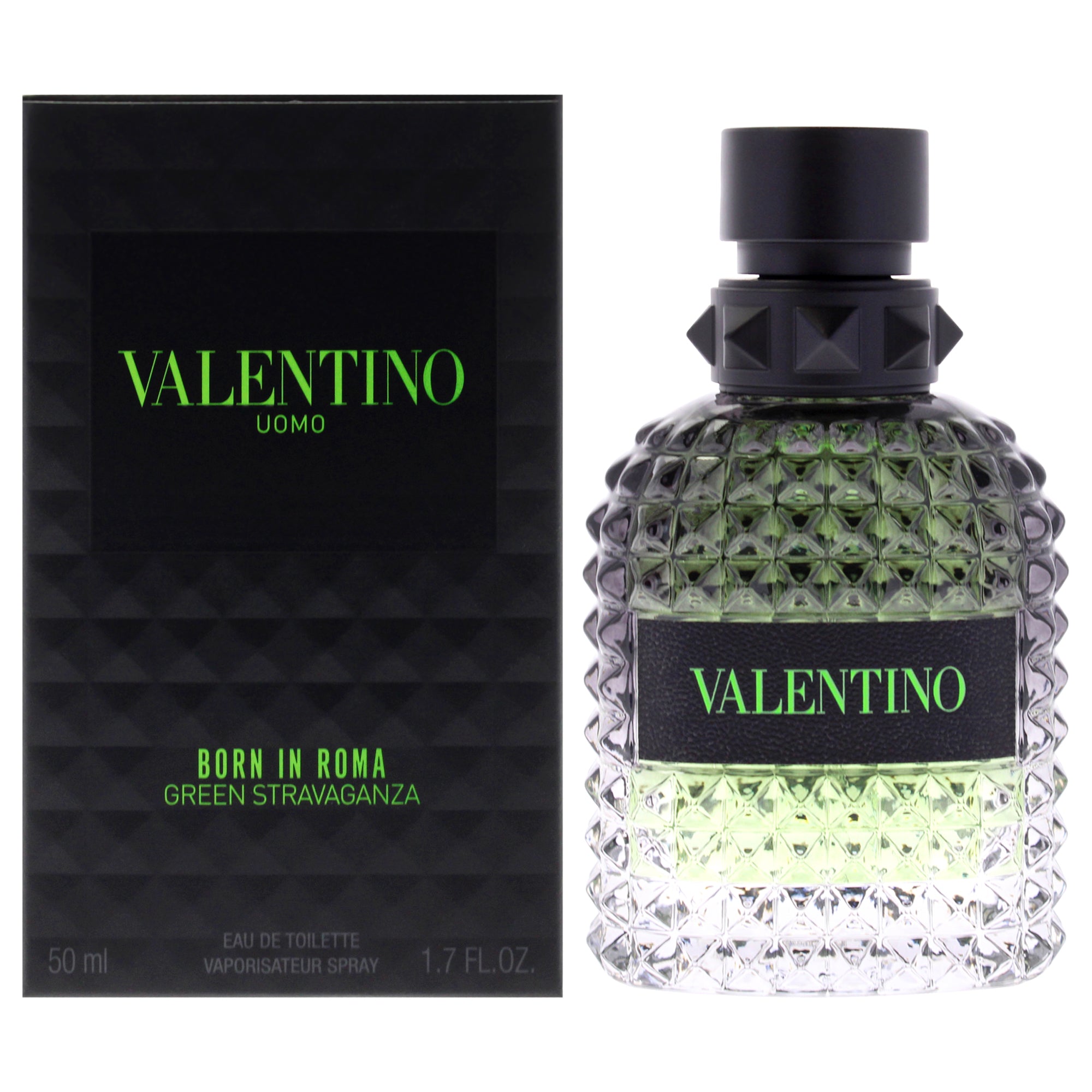 Valentino Uomo Born In Roma Green Stravaganza Eau De Parfum-Thefragrancemart.com