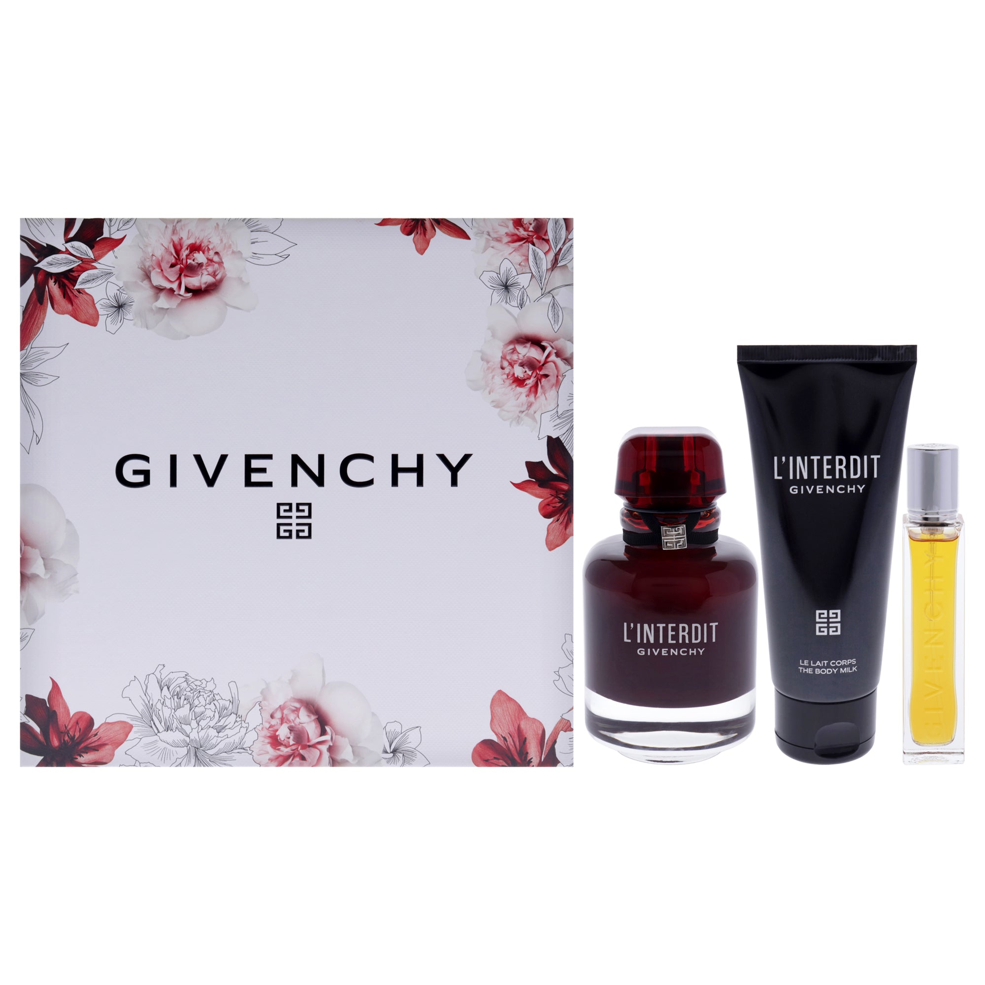 Givenchy LInterdit 3 Pc Gift Set-Thefragrancemart.com