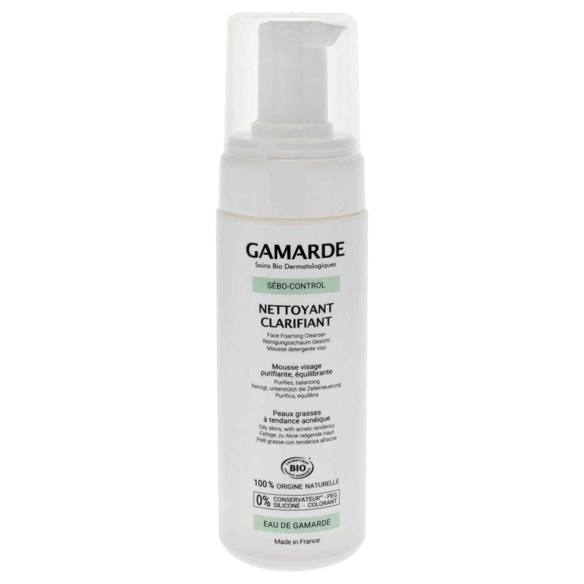 Gamarde Face Foaming Cleanser -Thefragrancemart.com