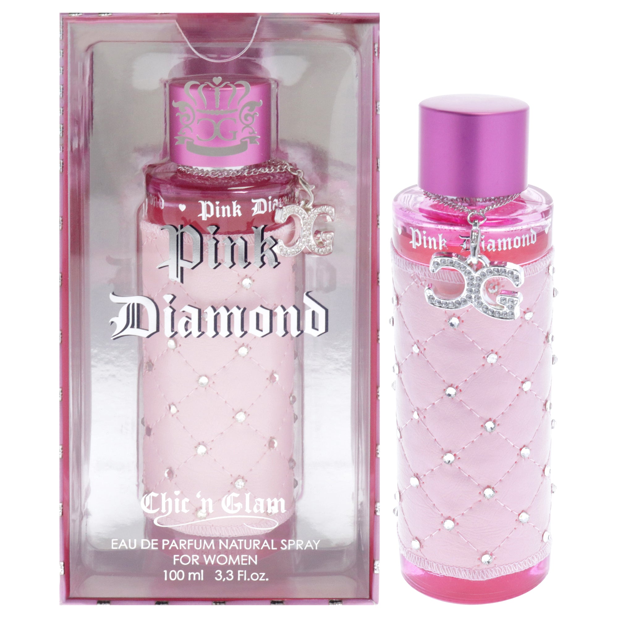 Chic N Glam Pink Diamond Eau De Parfum-Thefragrancemart.com