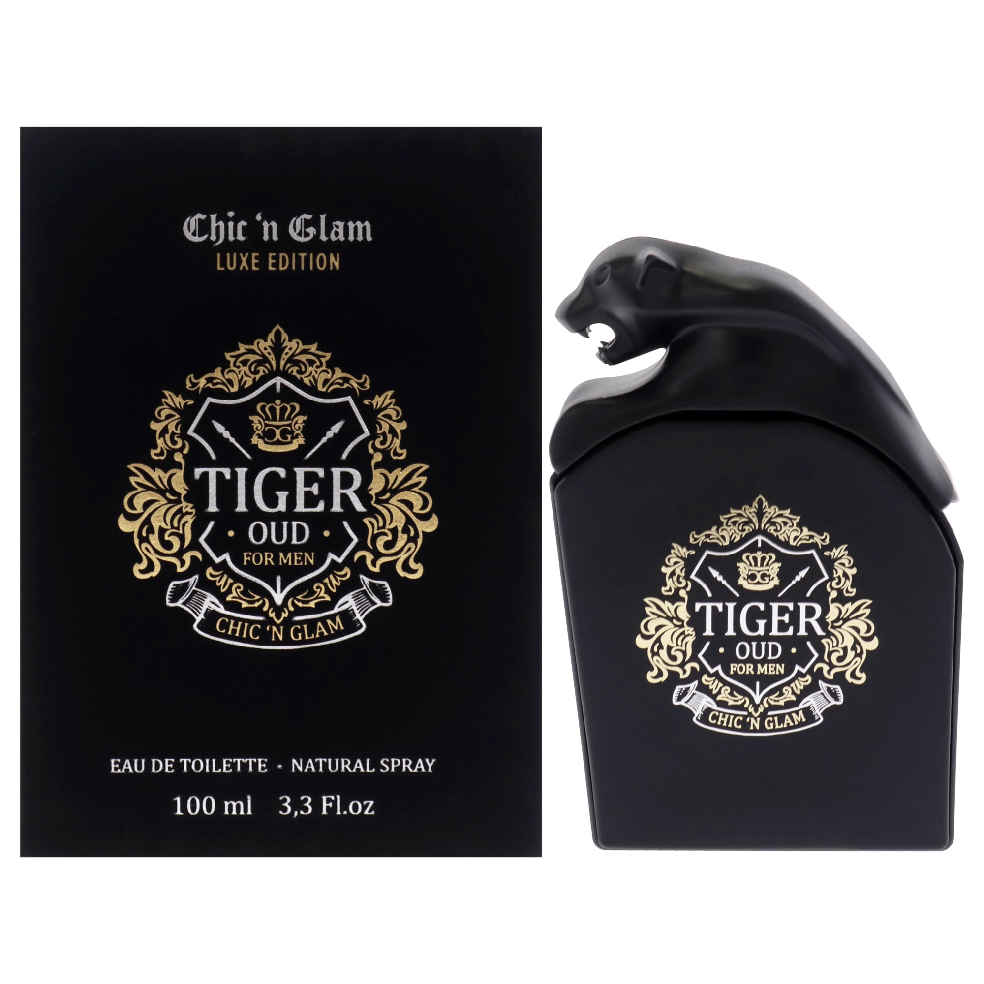 Chic N Glam Tiger Oud - Luxe Edition Eau De Toilette-Thefragrancemart.com