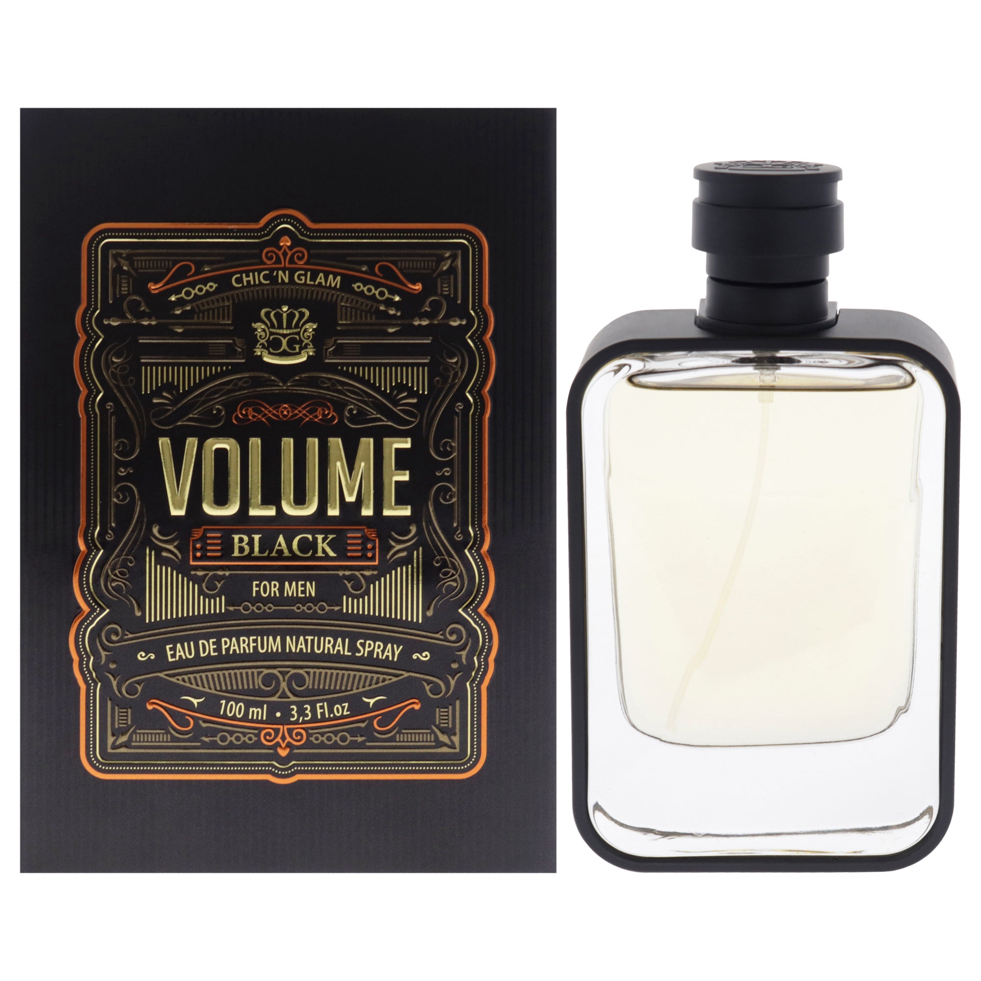 Chic N Glam Volume Black Eau De Parfum-Thefragrancemart.com