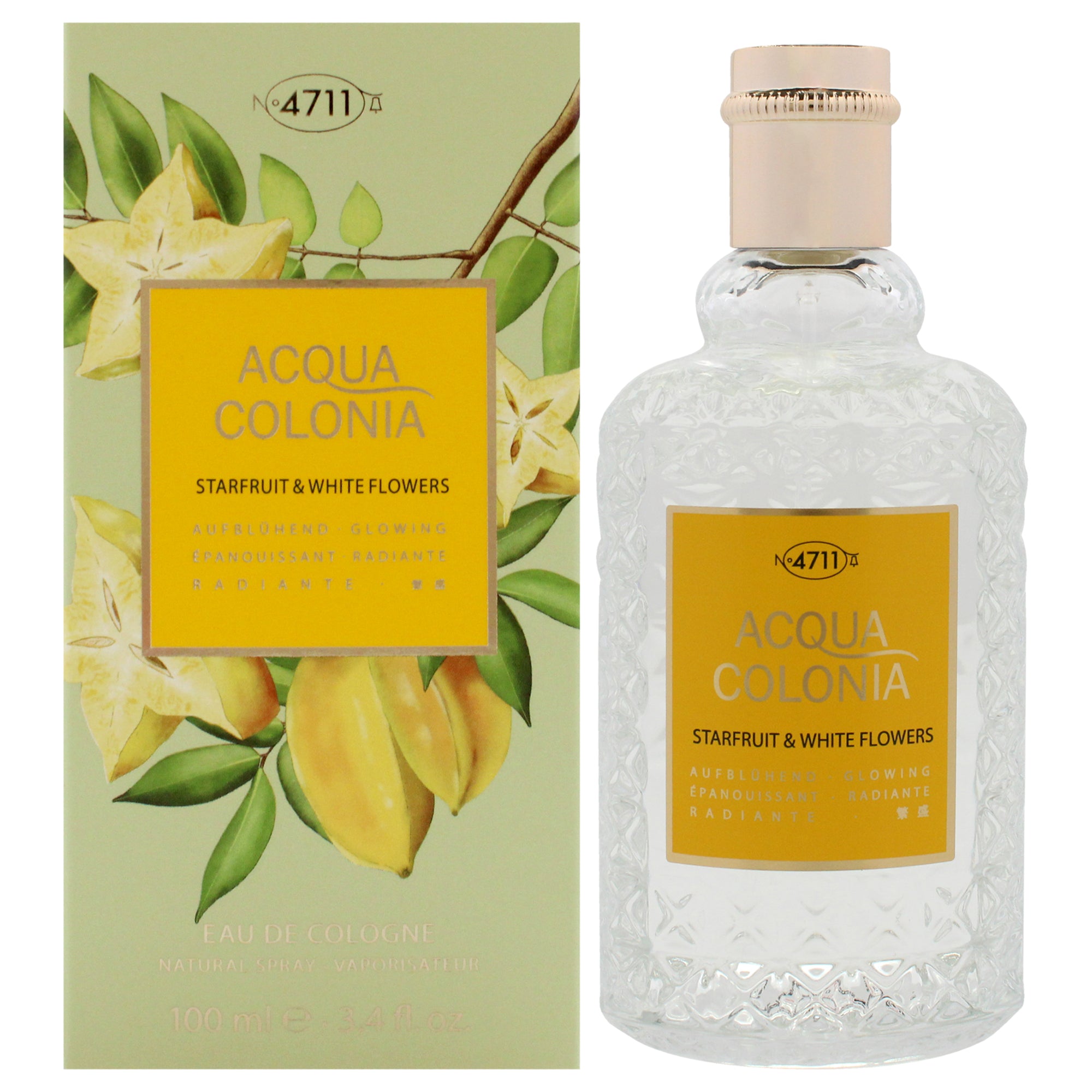 Muelhens 4711 Acqua Colonia Starfruit and White Flowers Eau De Cologne-Thefragrancemart.com