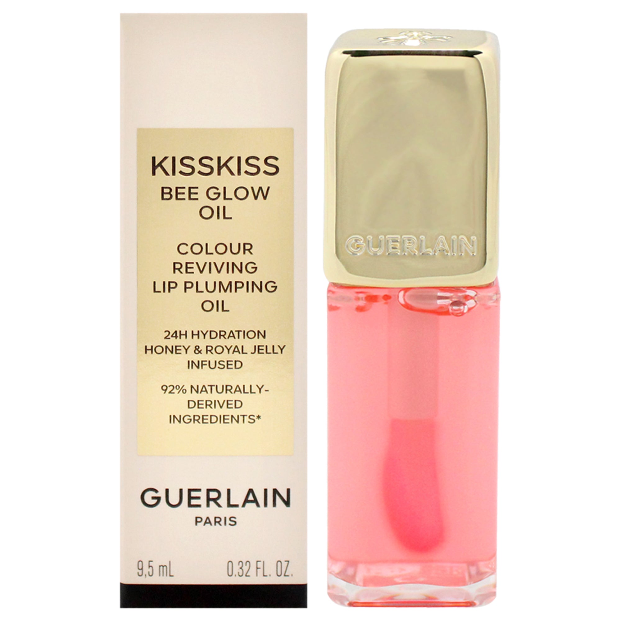 Guerlain Kiss Kiss Bee Glow Oil - 258 Rose Glow -Thefragrancemart.com