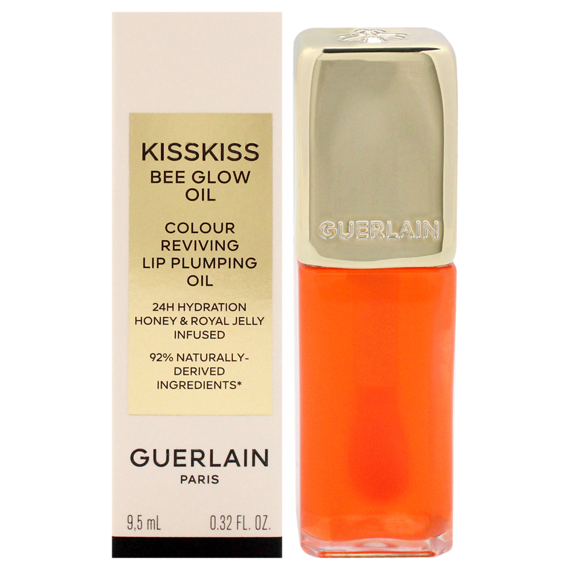 Guerlain Kiss Kiss Bee Glow Oil - 319 Peach Glow -Thefragrancemart.com