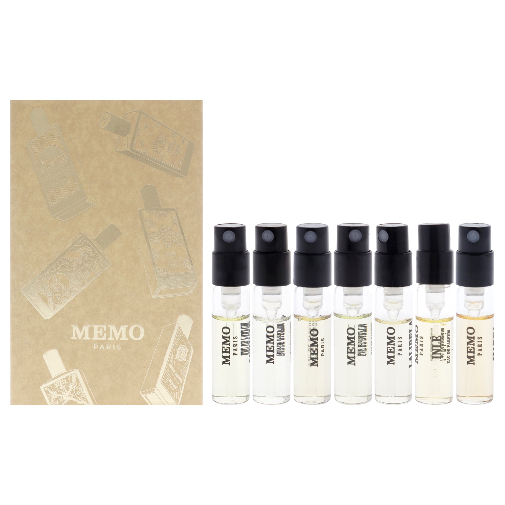 Memo Paris Discovery Set 7 Pc Mini Gift Set-Thefragrancemart.com