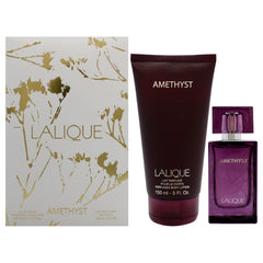 Lalique Amethyst Set 2 Pc Gift Set-Thefragrancemart.com