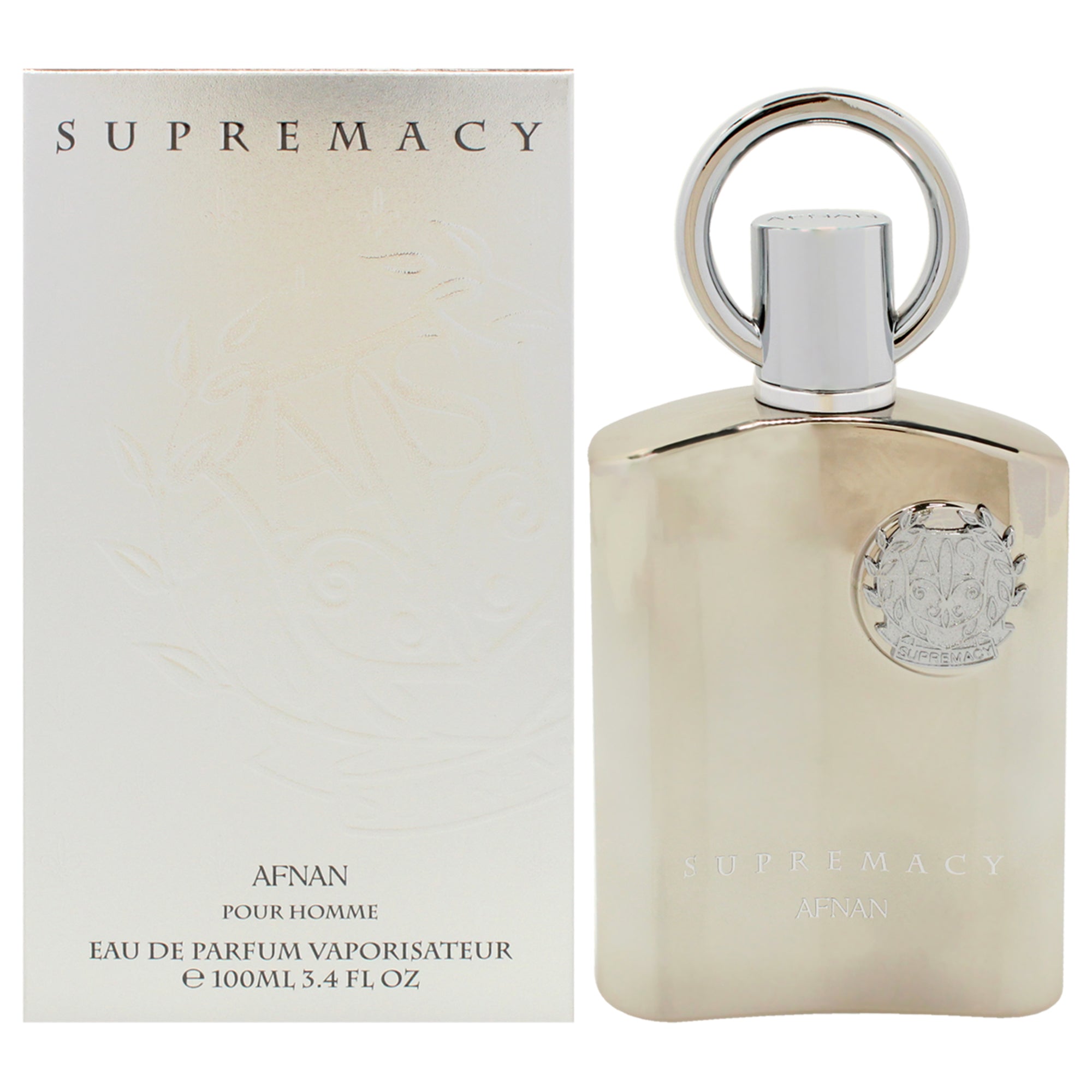 Afnan Supermacy Silver Eau De Parfum-Thefragrancemart.com