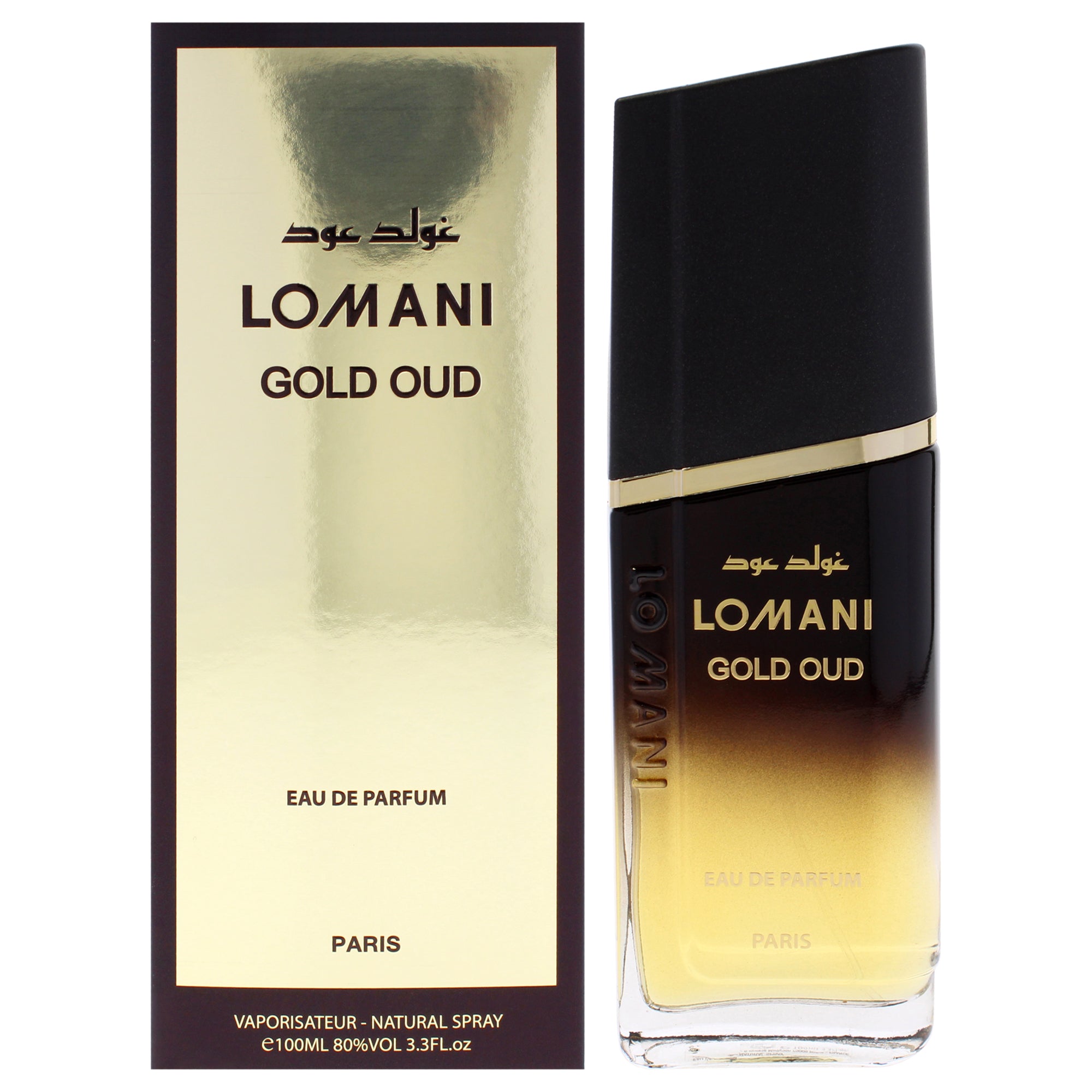 Lomani Gold Oud Eau De Parfum-Thefragrancemart.com