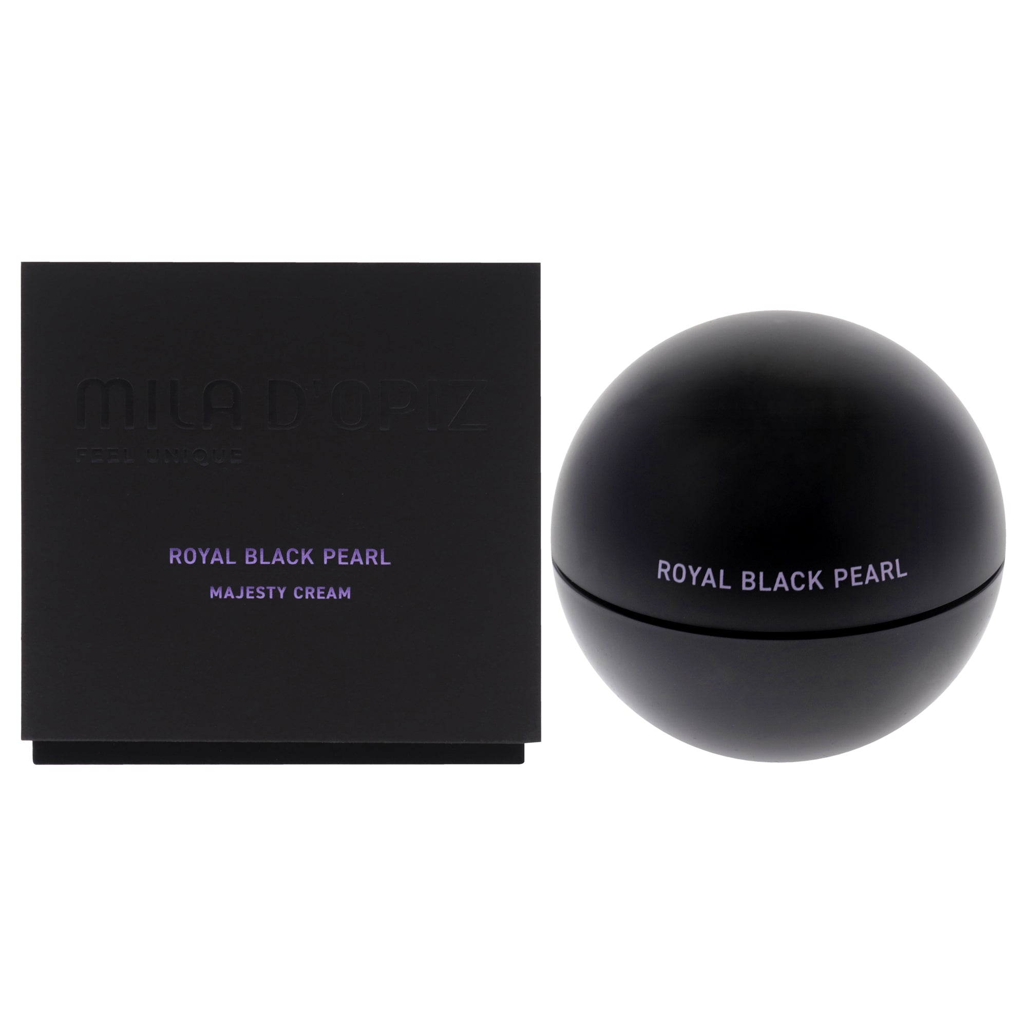 Mila D Opiz Royal Black Pearl Majesty Cream -Thefragrancemart.com