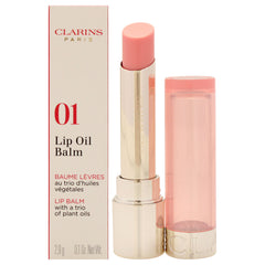 Clarins Lip Oil Balm - 01 Pale Pink -Thefragrancemart.com