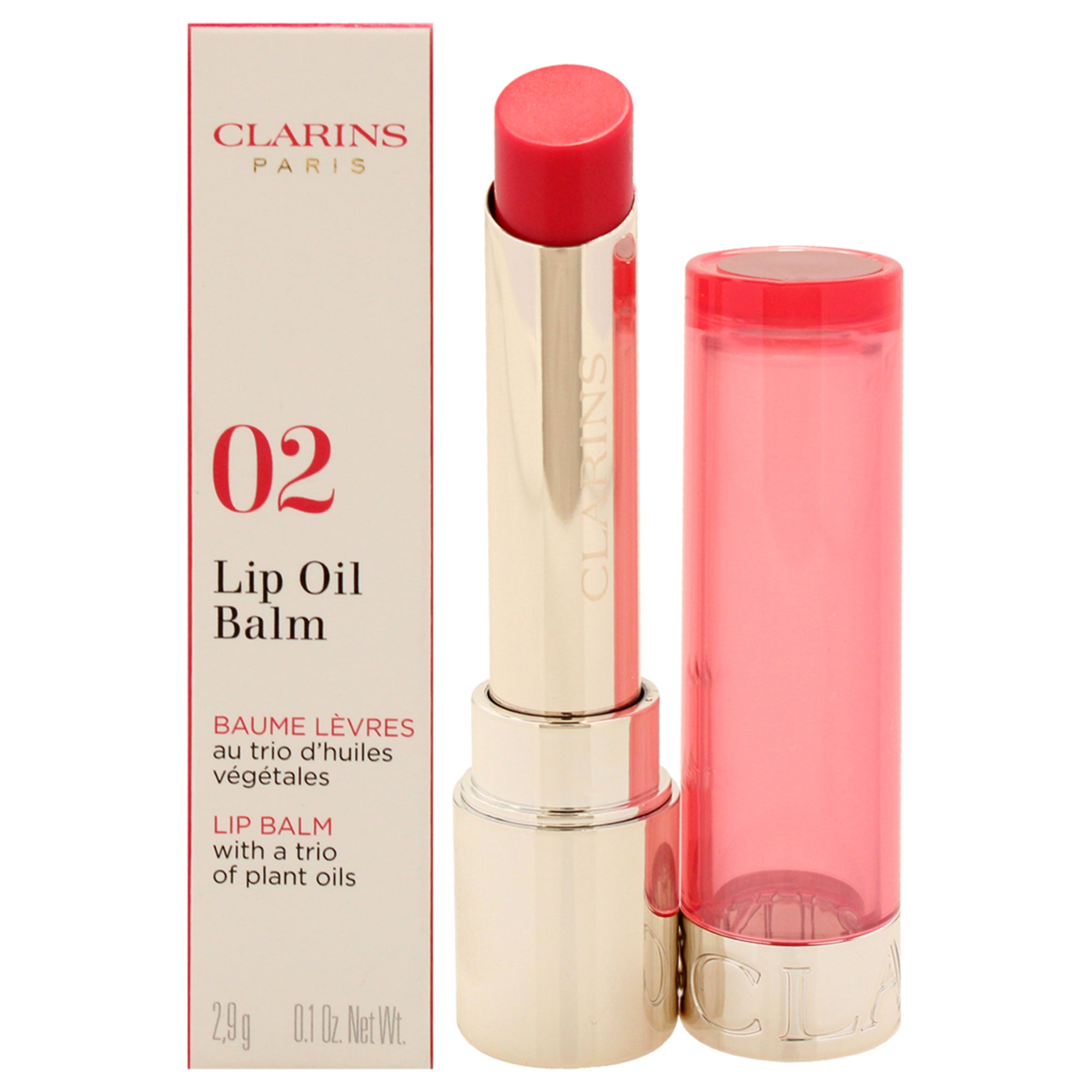 Clarins Lip Oil Balm - 02 Pitaya -Thefragrancemart.com