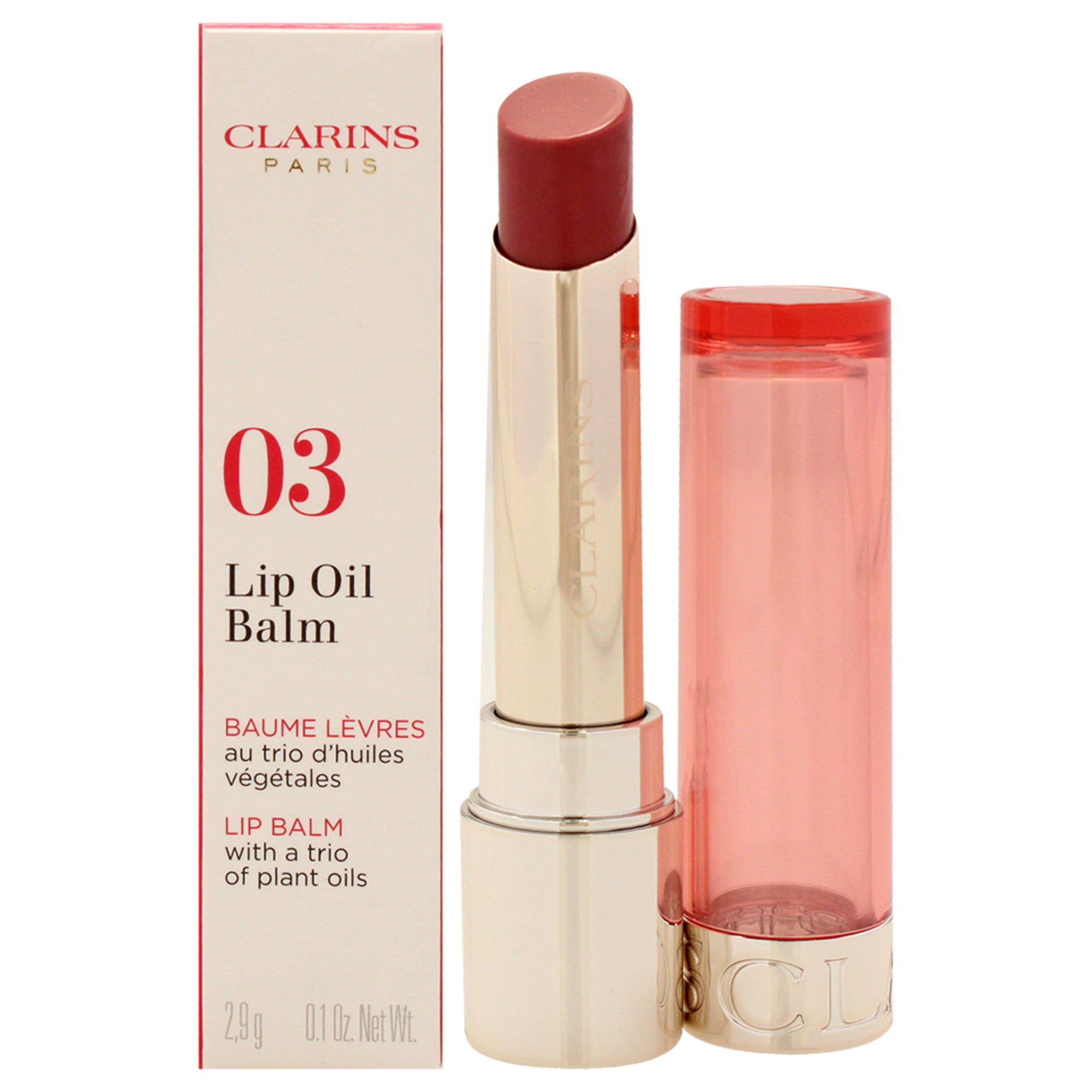 Clarins Lip Oil Balm - 03 Lychee -Thefragrancemart.com