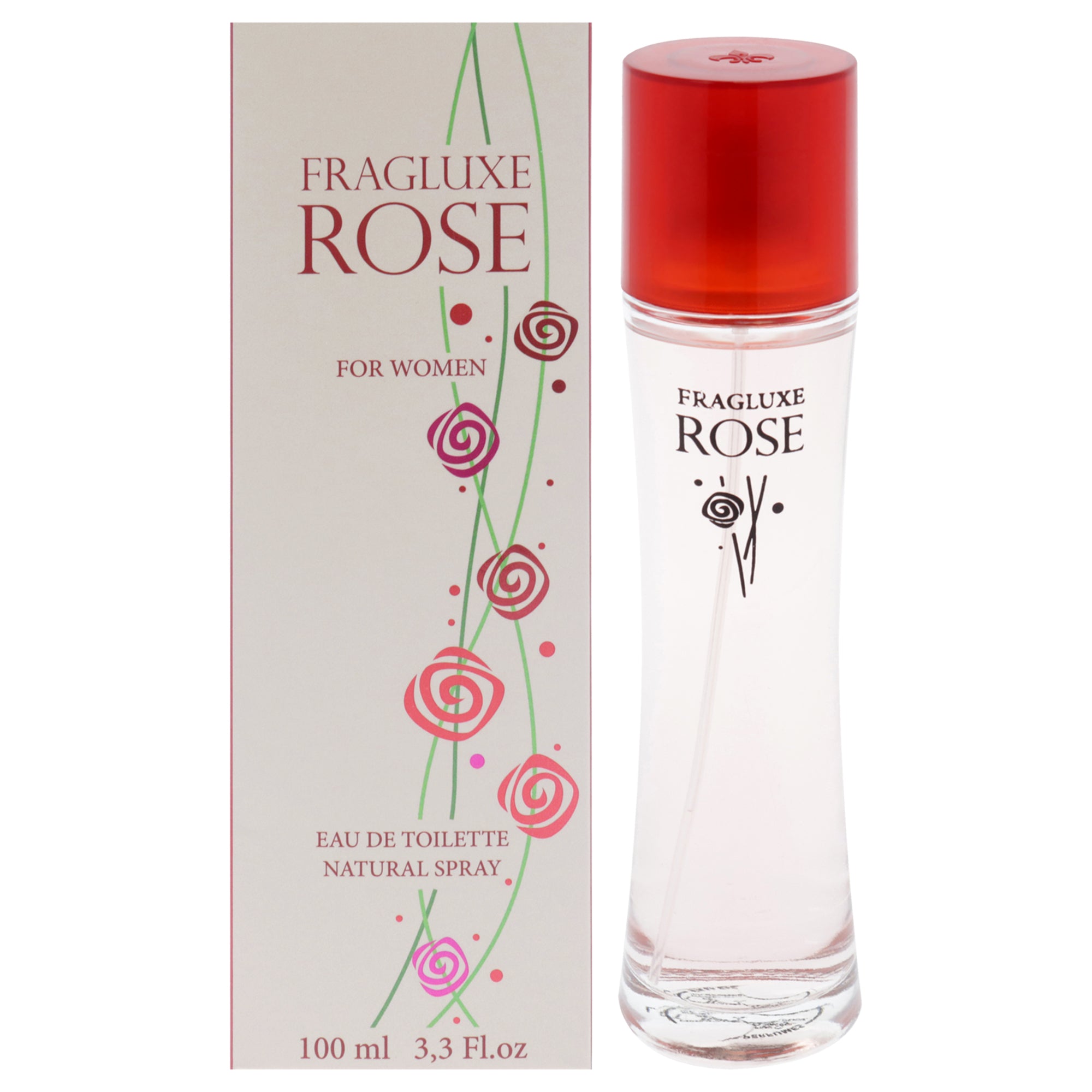 Fragluxe Rose Eau De Toilette-Thefragrancemart.com