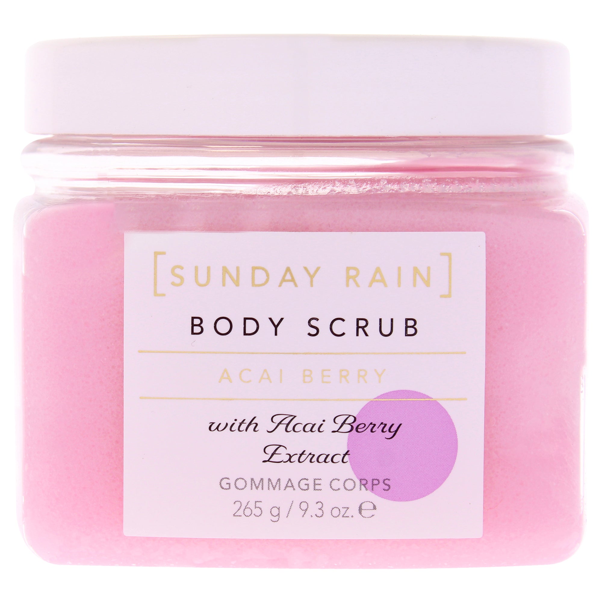 Sunday Rain Body Scrub - Acai Berry -Thefragrancemart.com