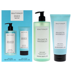 SpaceNK Beauty Space Body Duo - Sea Salt and Waterlily -Thefragrancemart.com