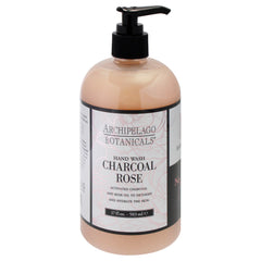 Archipelago Botanicals Hand Wash - Charcoal Rose -Thefragrancemart.com