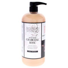 Archipelago Botanicals Body Wash - Charcoal Rose -Thefragrancemart.com