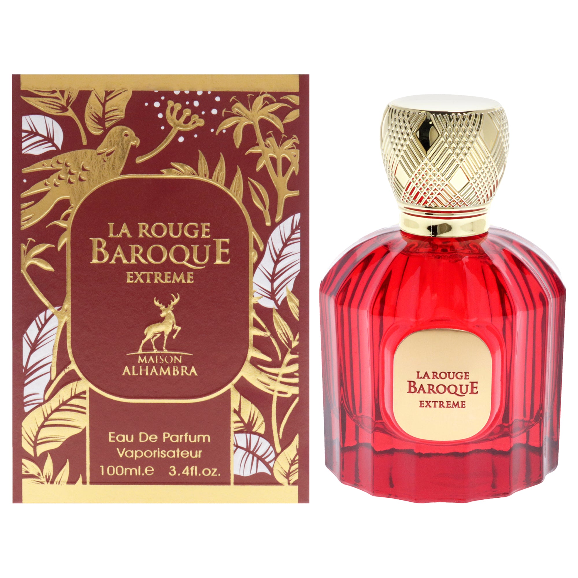 Maison Alhambra La Rouge Baroque Extreme Eau De Parfum-Thefragrancemart.com