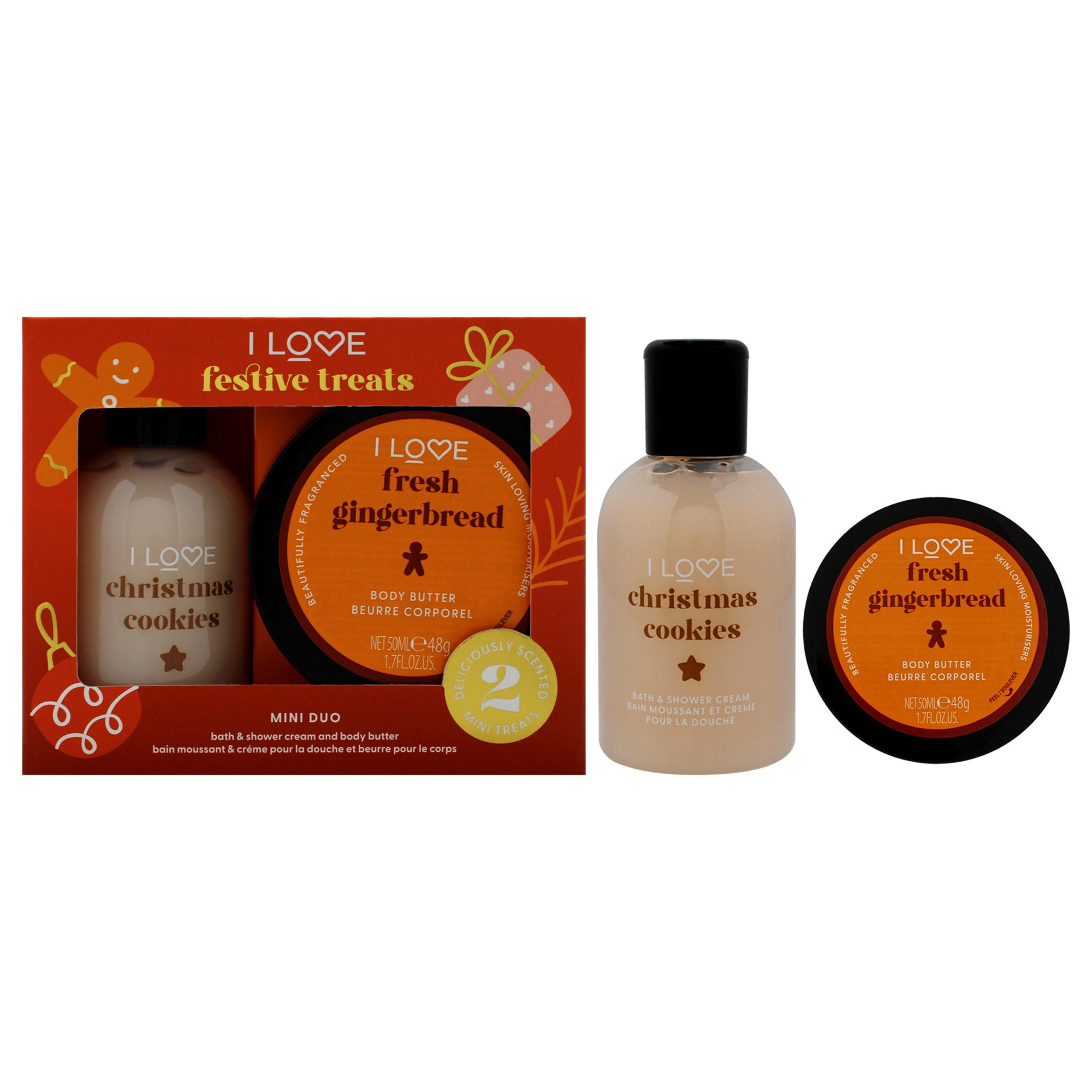 I Love Cosmetics I Love Festive Treat Mini Duo -Thefragrancemart.com