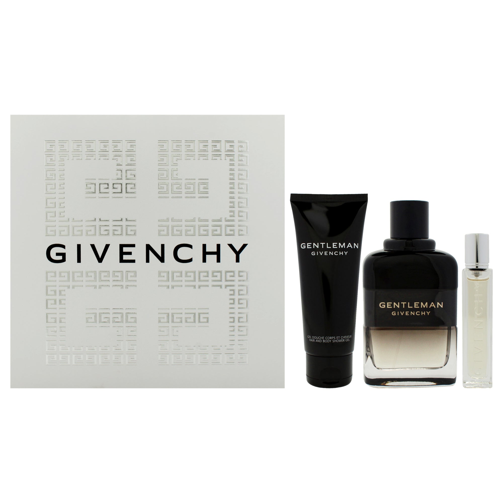 Gentleman Givenchy 3 Pc Gift Set-Thefragrancemart.com