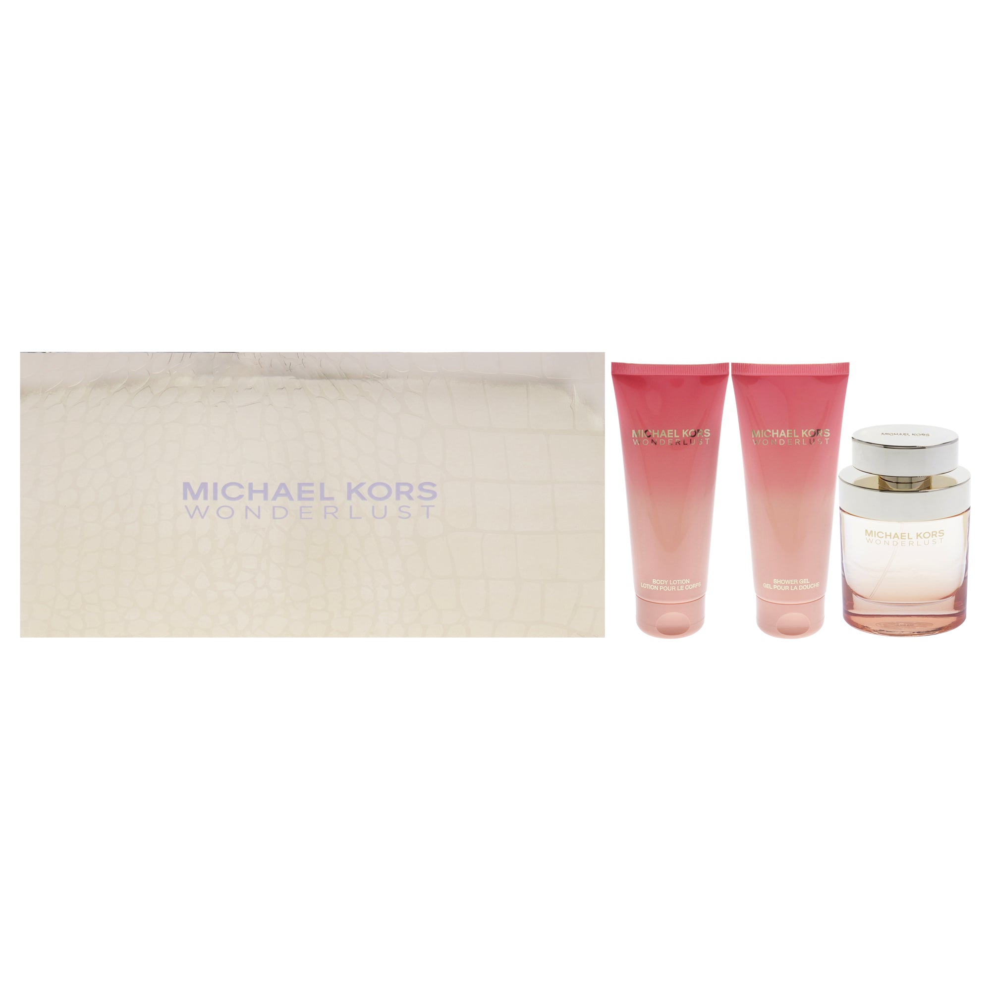 Michael Kors Wonderlust 4 Pc Gift Set-Thefragrancemart.com