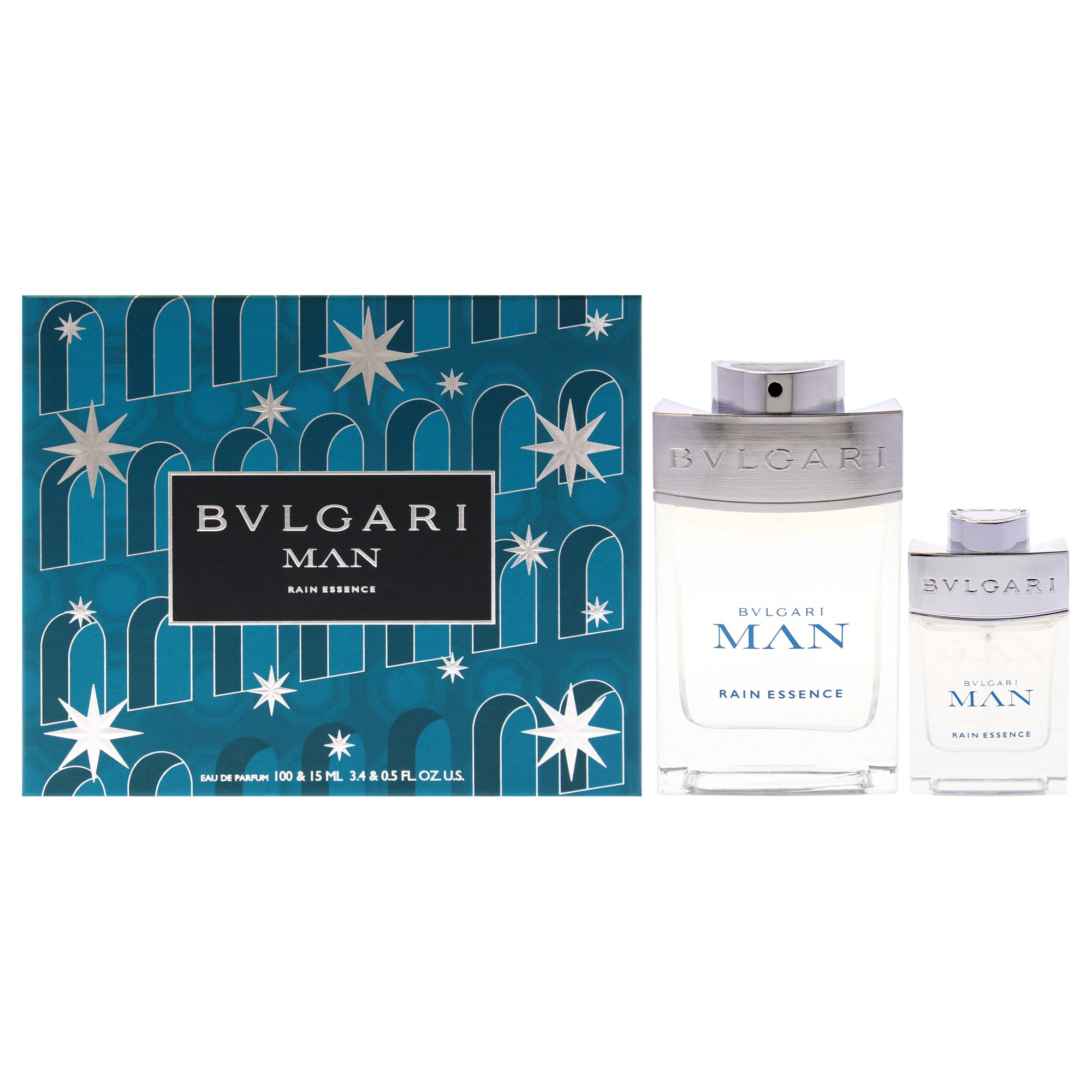 Bvlgari Man Rain Essence 2 Pc Gift Set-Thefragrancemart.com