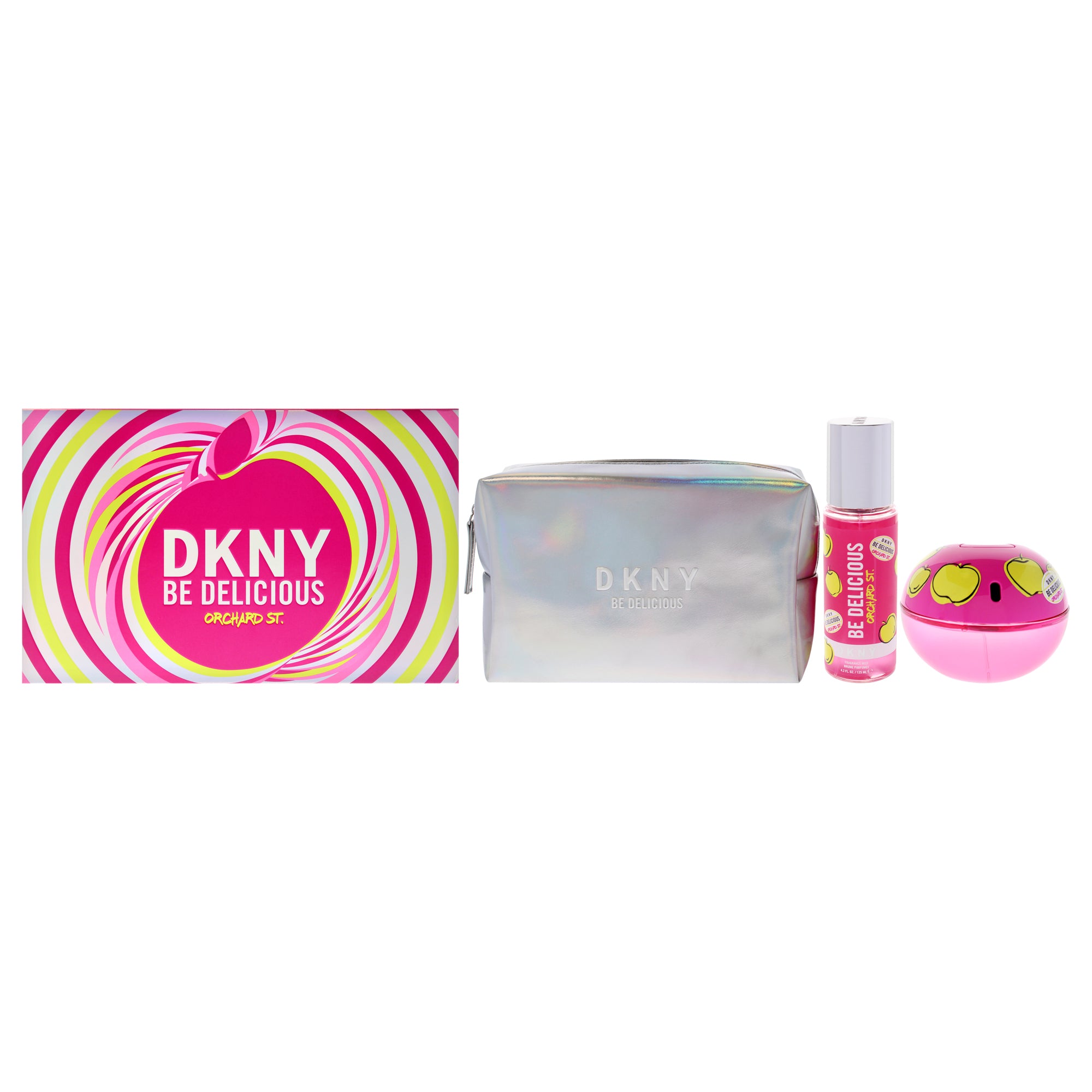 Donna Karan DKNY Be Delicious Orchard St 3 Pc Gift Set-Thefragrancemart.com
