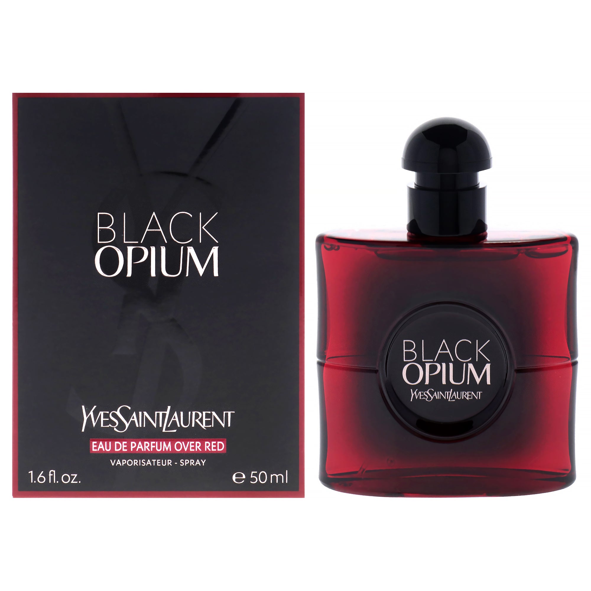 Yves Saint Laurent Black Opium Over Red Eau De Parfum-Thefragrancemart.com