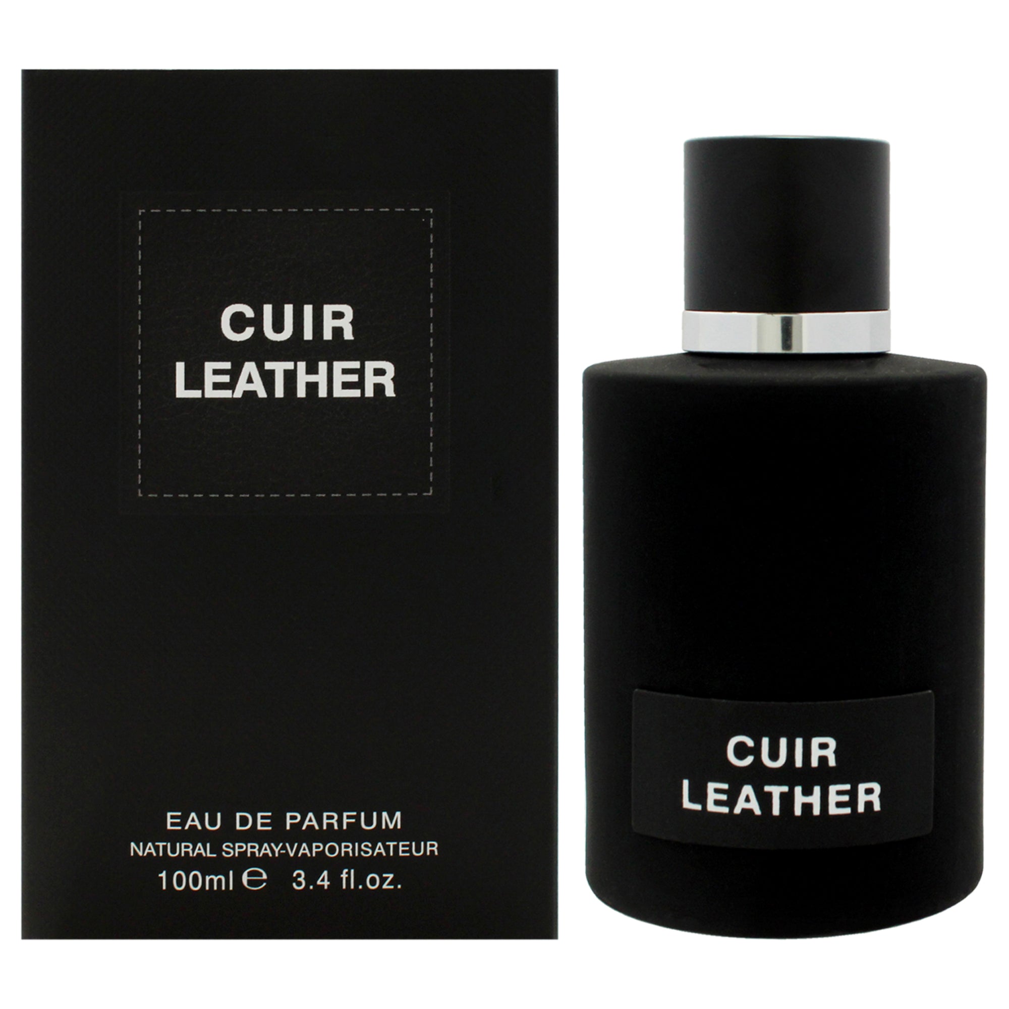 Fragrance World Cuir Leather Eau De Parfum-Thefragrancemart.com