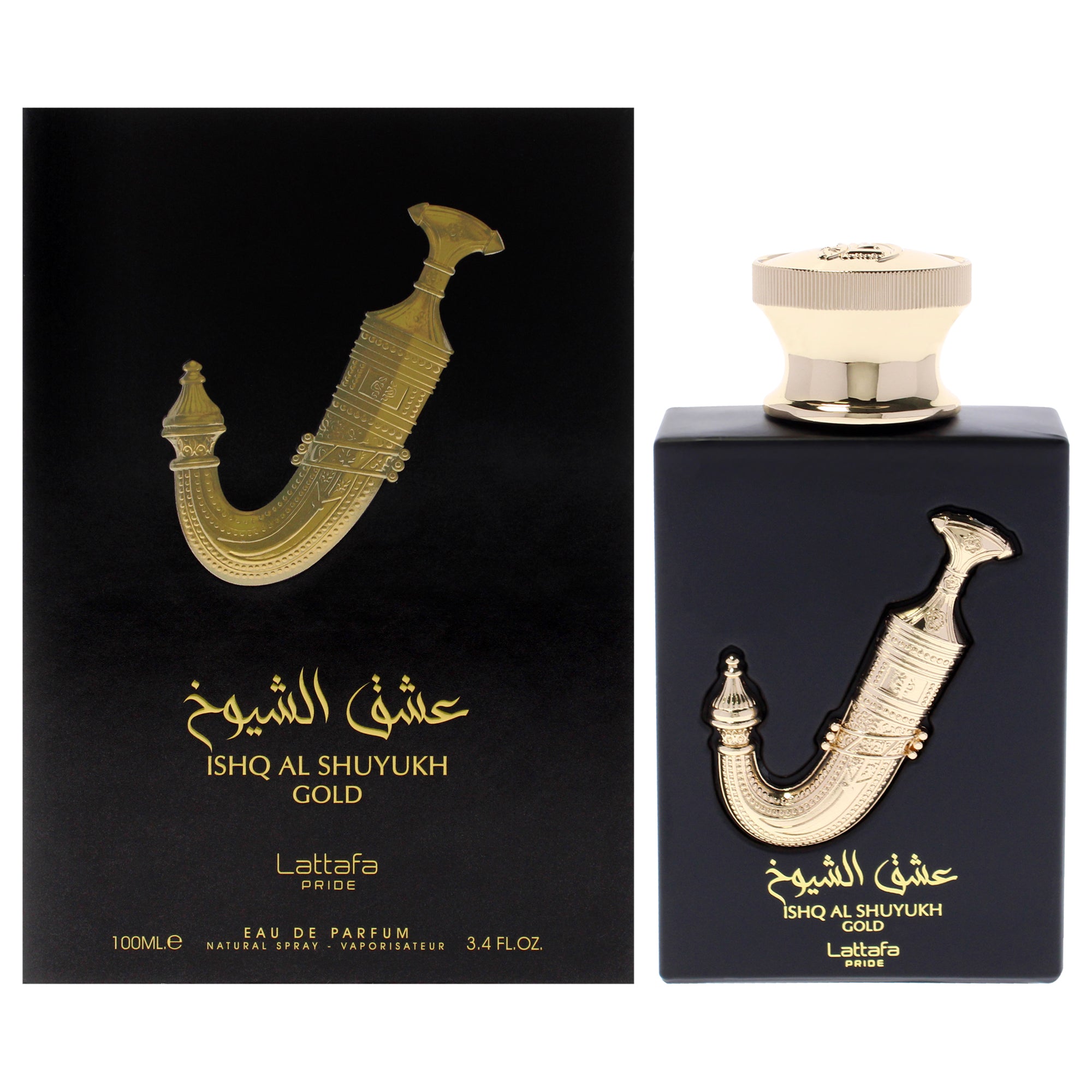 Lattafa Pride Ishq Al Shuyukh Gold Eau De Parfum-Thefragrancemart.com