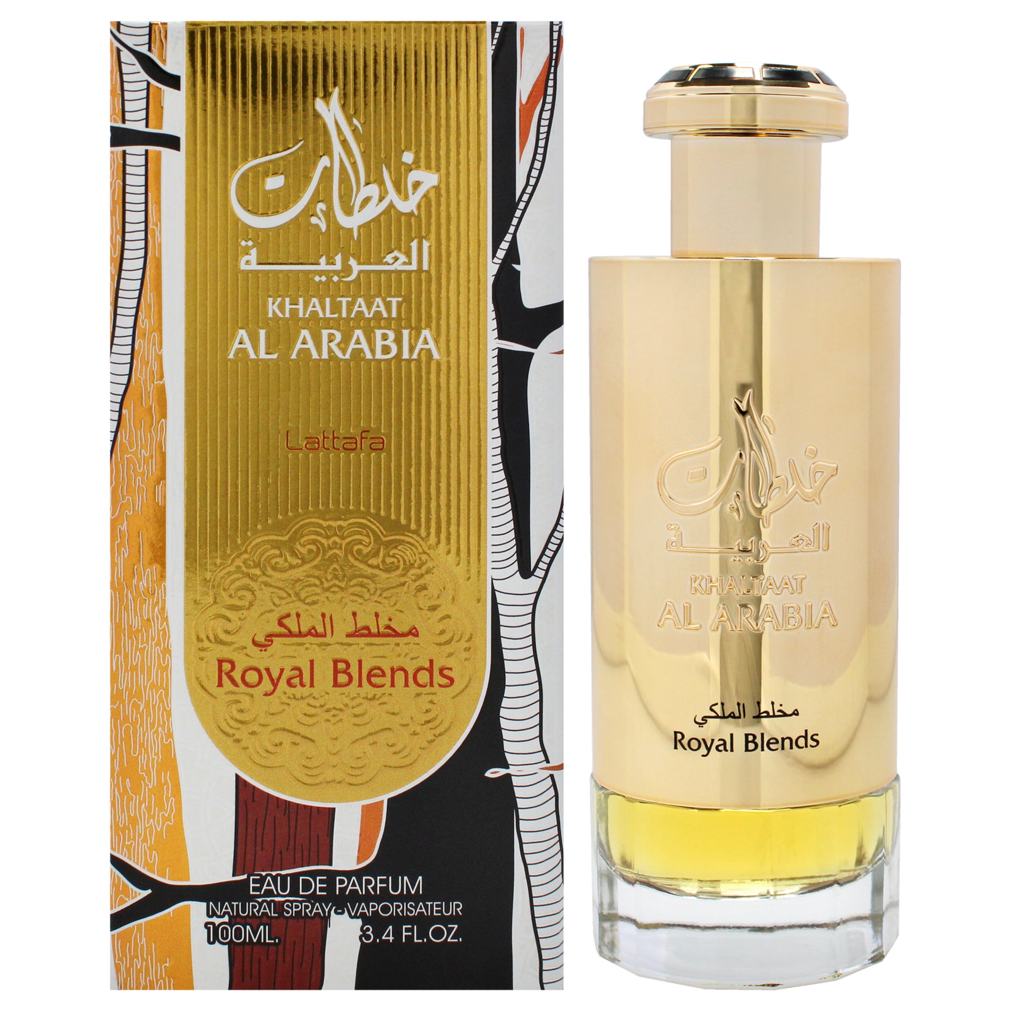 Lattafa Khaltaat Al Arabia Royal Blends Gold Eau De Parfum-Thefragrancemart.com