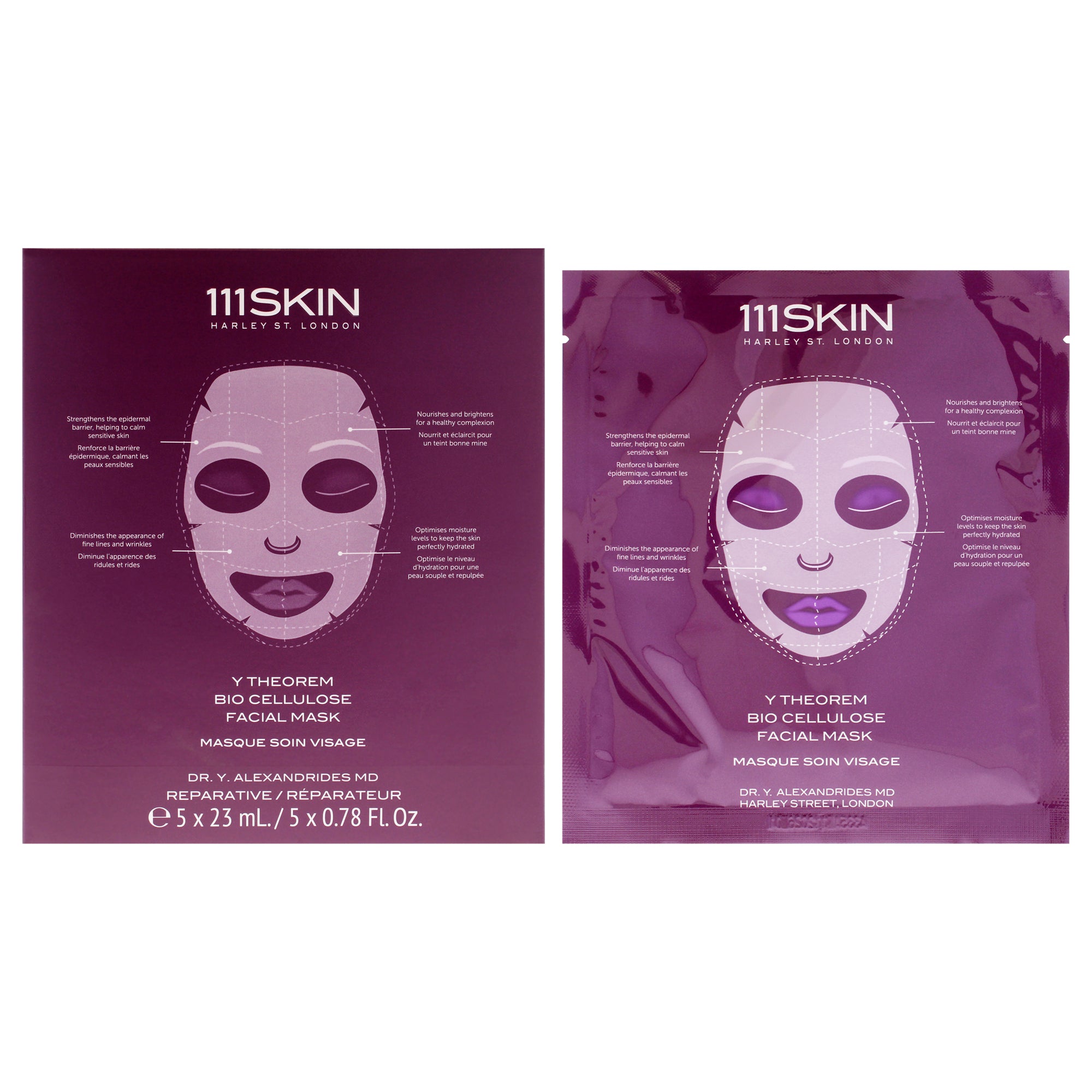 111Skin Y Theorem Bio Cellulose Facial Mask -Thefragrancemart.com