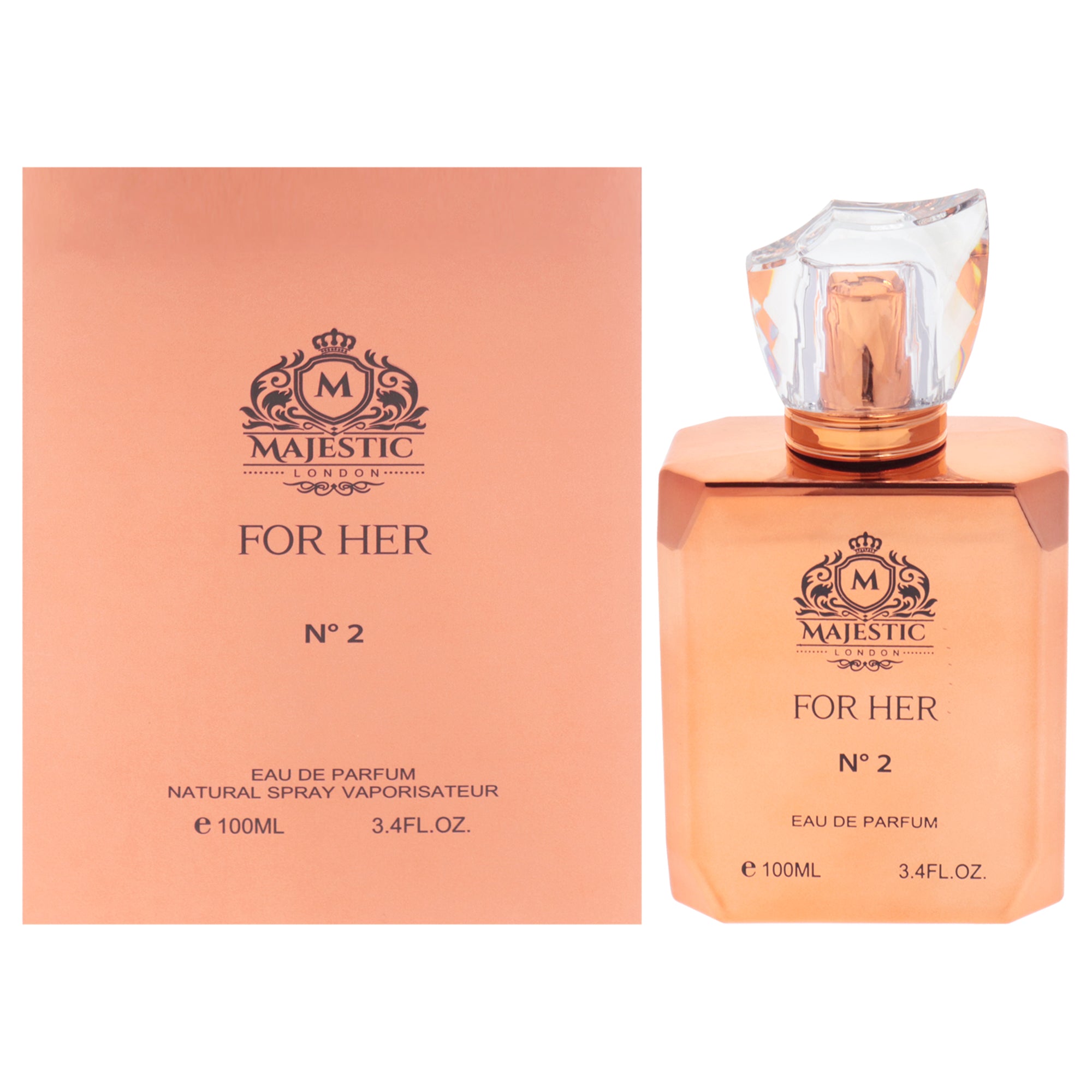 Fine Perfumery Majestic For Her No2 Eau De Parfum-Thefragrancemart.com