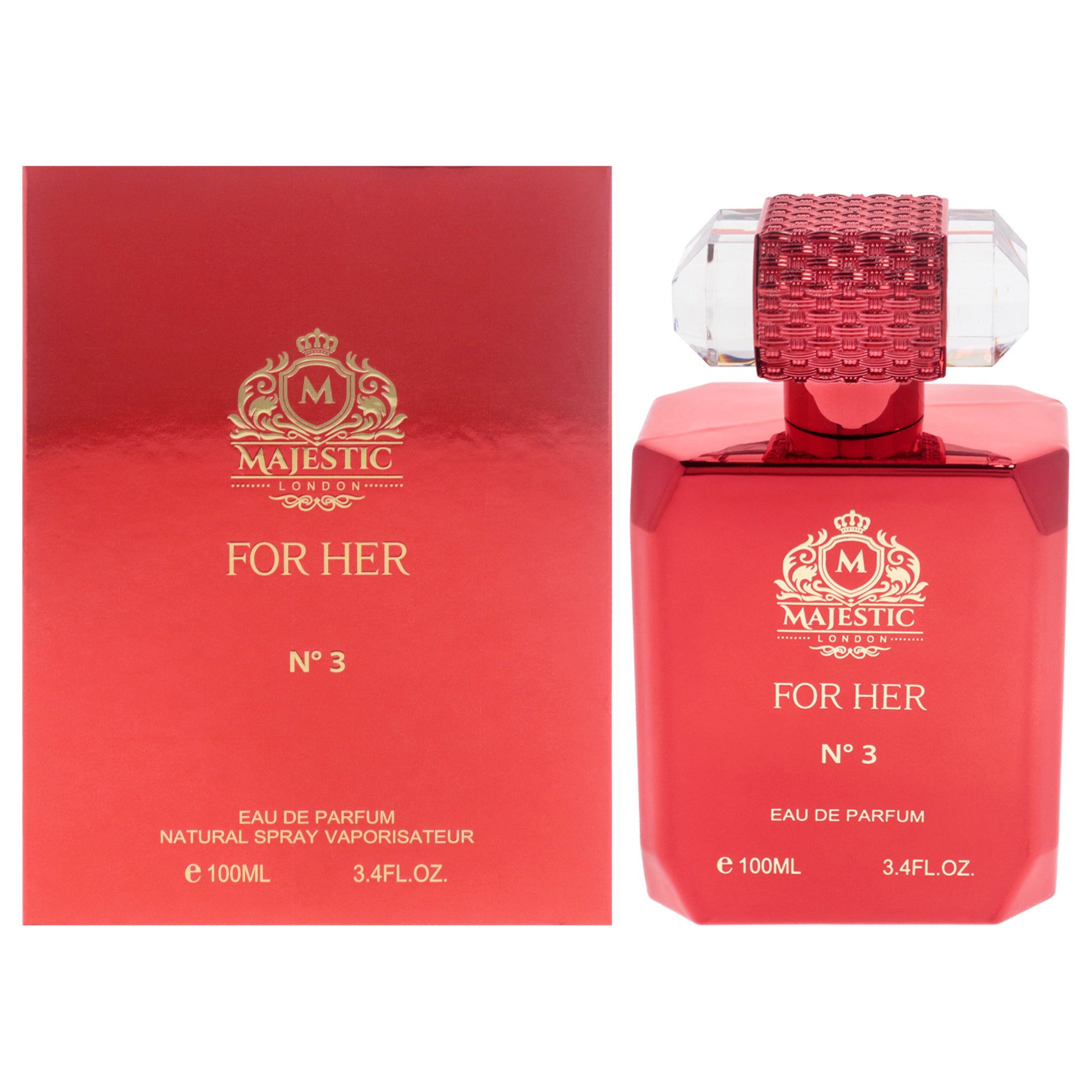 Fine Perfumery Majestic For Her No3 Eau De Parfum-Thefragrancemart.com