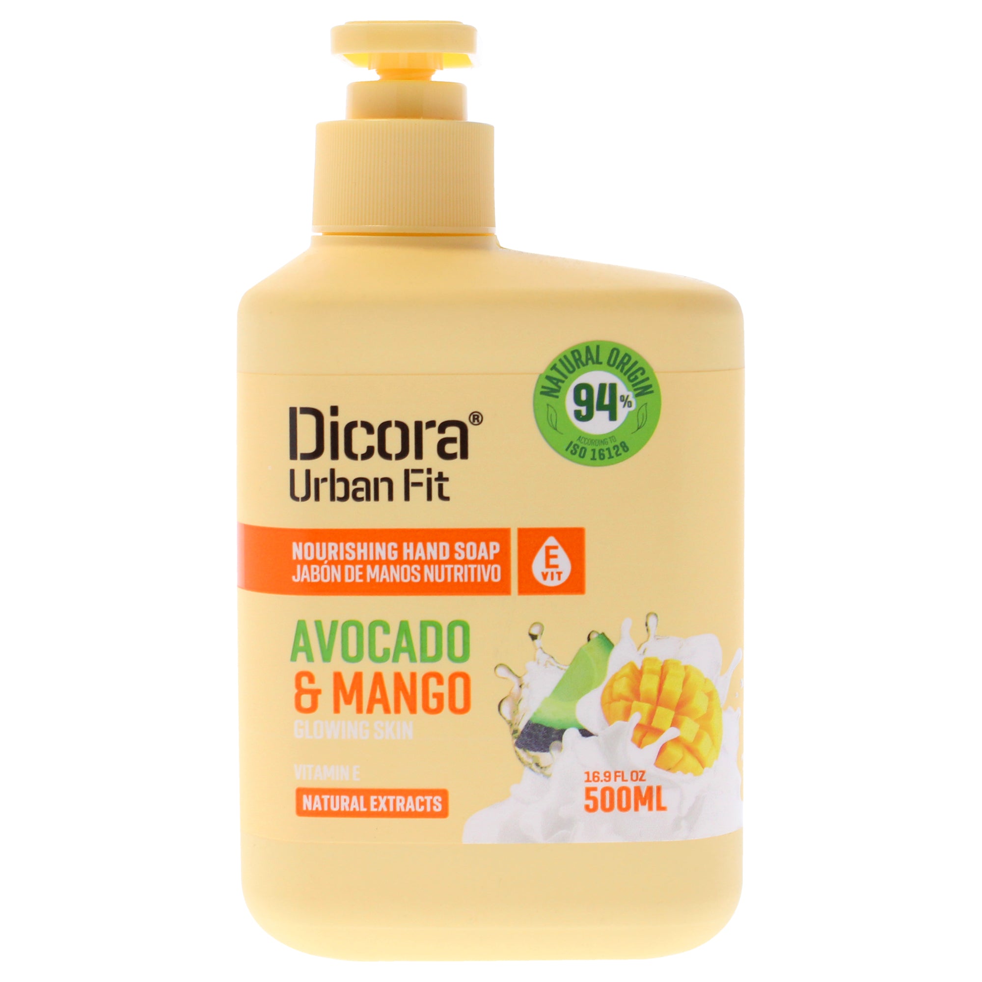 Dicora Urban Fit Nourishing Hand Soap - Avocado and Mango -Thefragrancemart.com
