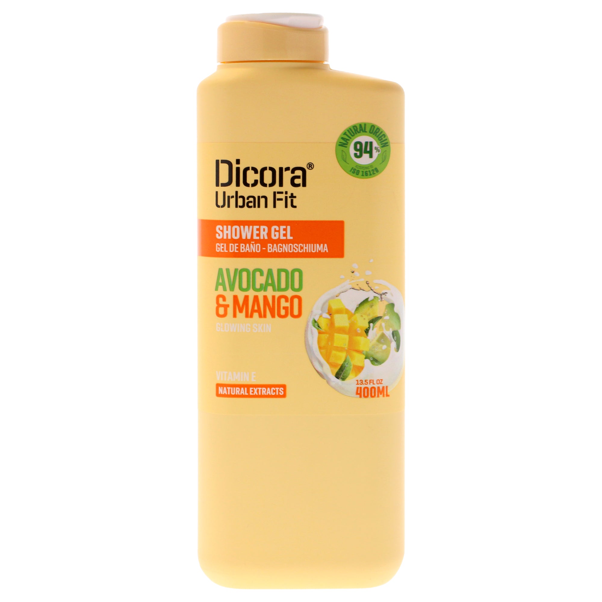 Dicora Urban Fit Shower Gel - Avocado and Mango -Thefragrancemart.com
