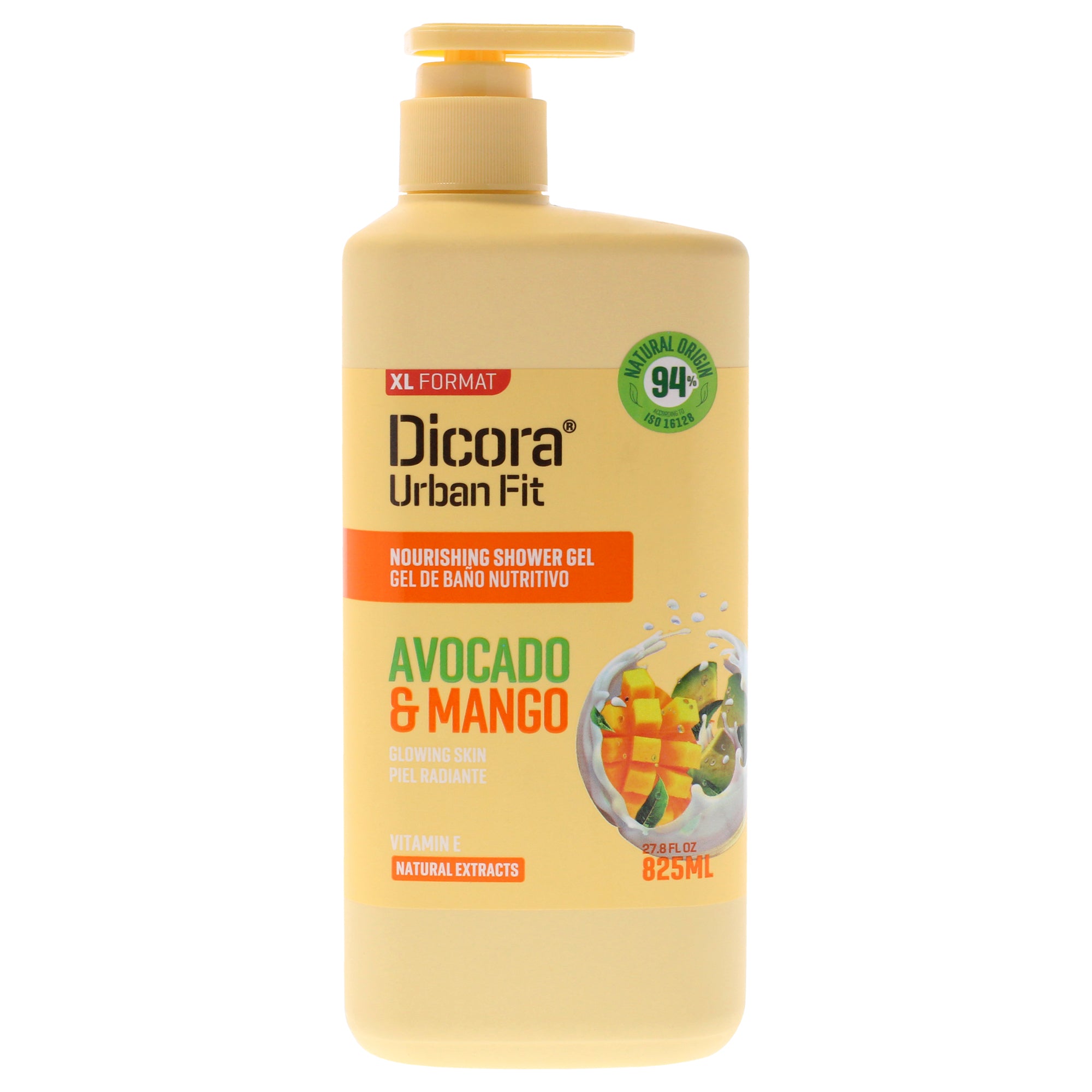 Dicora Urban Fit Nourishing Shower Gel - Avocado and Mango -Thefragrancemart.com