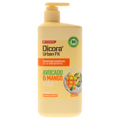Dicora Urban Fit Nourishing Shower Gel - Avocado and Mango -Thefragrancemart.com