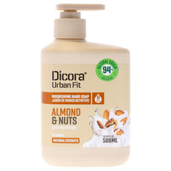 Dicora Urban Fit Nourishing Hand Soap - Almond and Nuts -Thefragrancemart.com