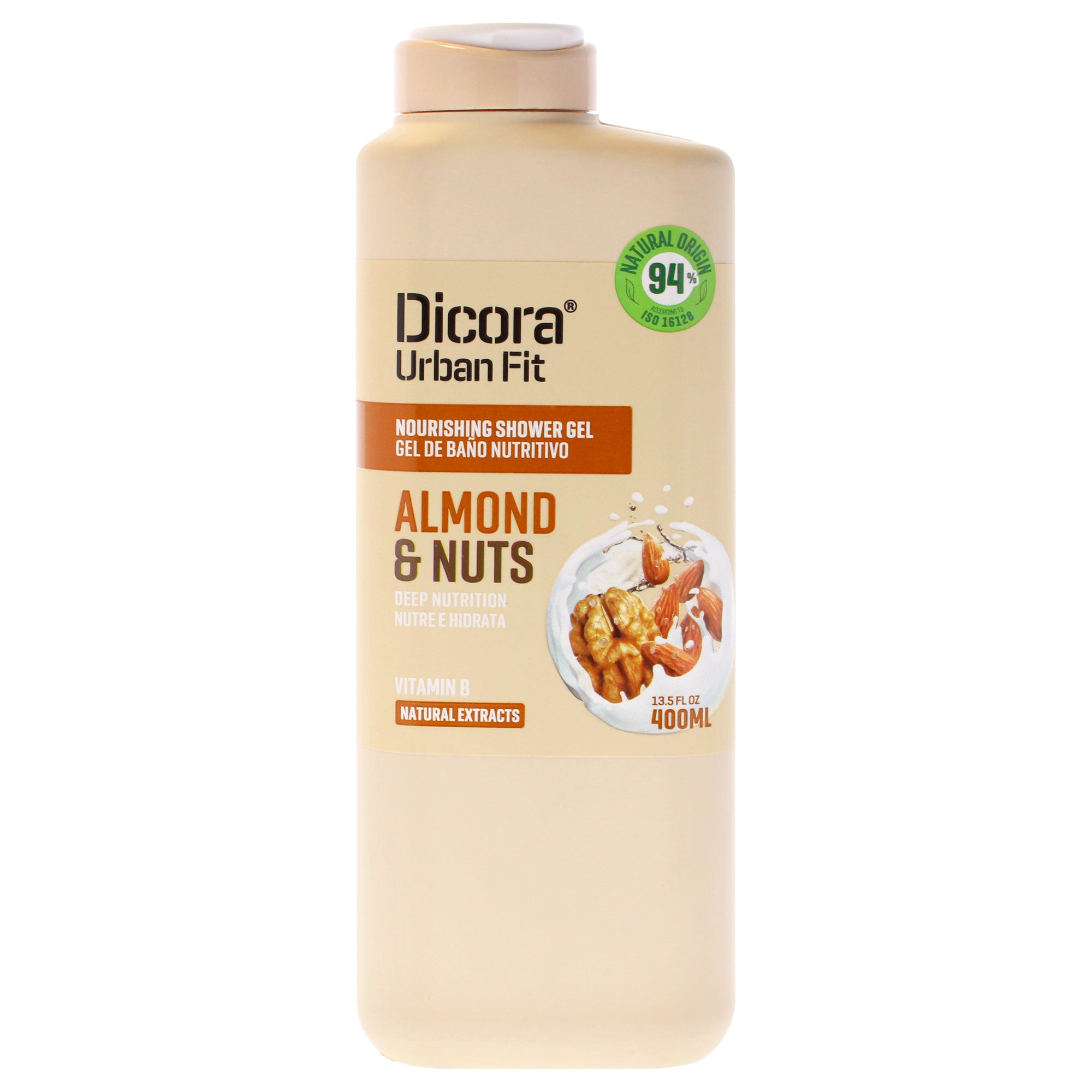 Dicora Urban Fit Nourishing Shower Gel - Almond and Nuts -Thefragrancemart.com