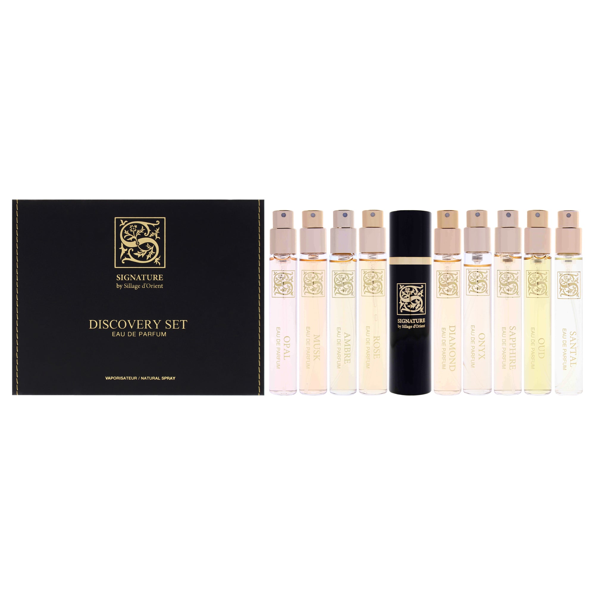 Sillage dOrient Signature Discovery Set 10 Pc Mini Gift Set-Thefragrancemart.com