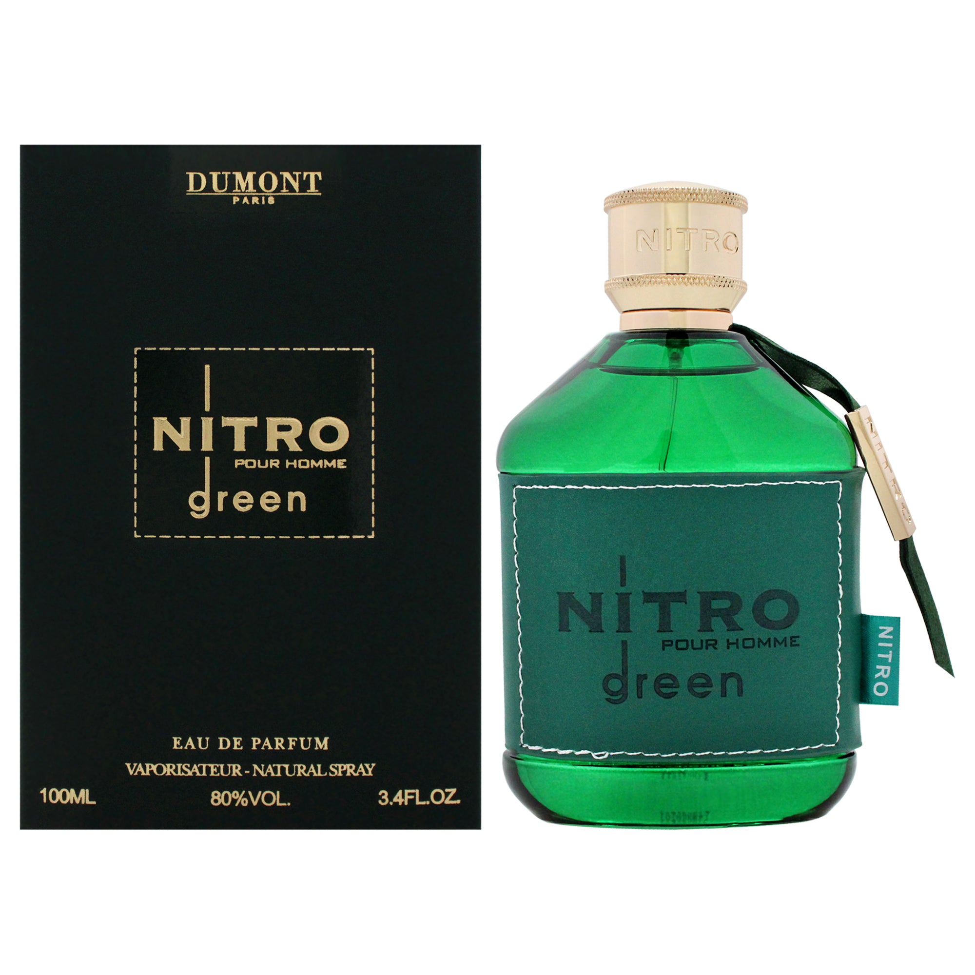 Dumont Nitro Green Eau De Parfum-Thefragrancemart.com