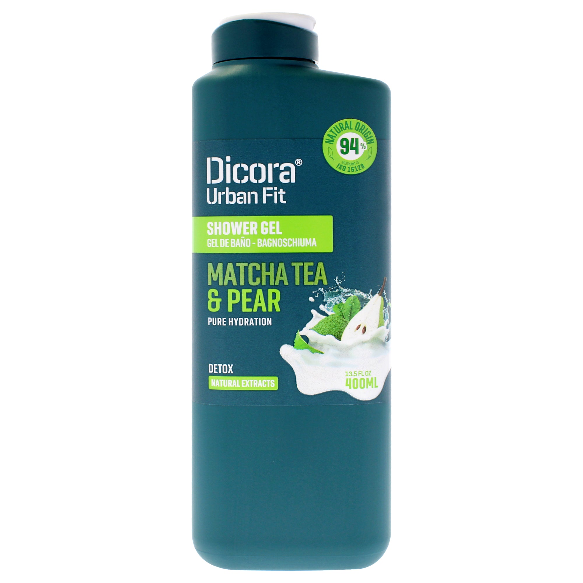 Dicora Urban Fit Purifying Shower Gel - Matcha Tea and Pear -Thefragrancemart.com