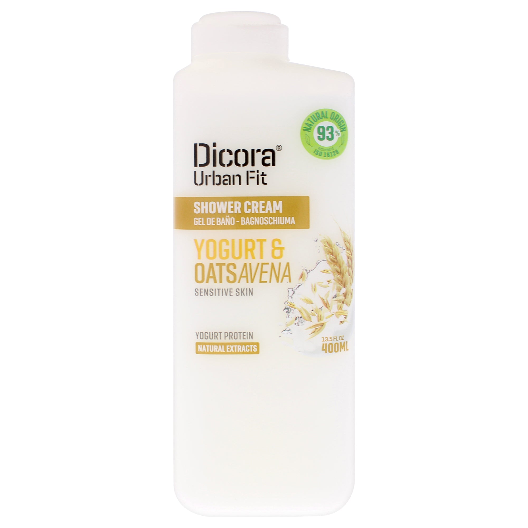 Dicora Urban Fit Shower Cream - Protein Yogurt and Oats Avena -Thefragrancemart.com
