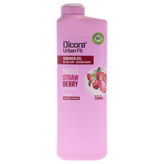 Dicora Urban Fit Nourishing Shower Gel - Milk and Strawberry -Thefragrancemart.com