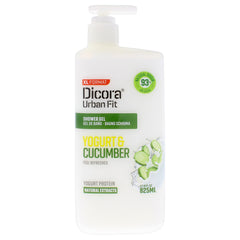 Dicora Urban Fit Shower Gel - Protein Yogurt and Cucumber -Thefragrancemart.com
