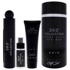 Perry Ellis 360 Black 3 Pc Gift Set-Thefragrancemart.com