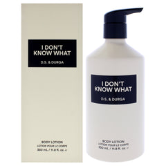 DS & Durga I Dont Know What Body Lotion -Thefragrancemart.com